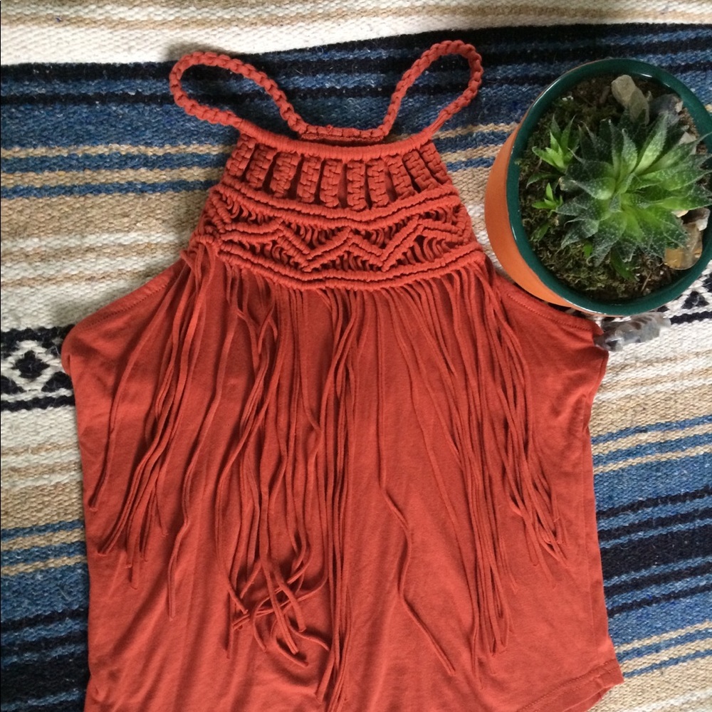Tasseled shirt